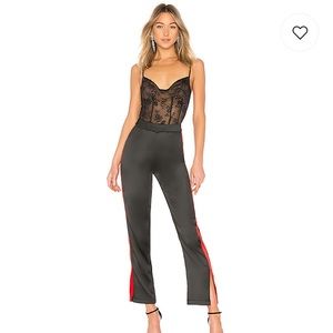 NWT by the way. Lynna Side Slit Track Pant SIZE SM